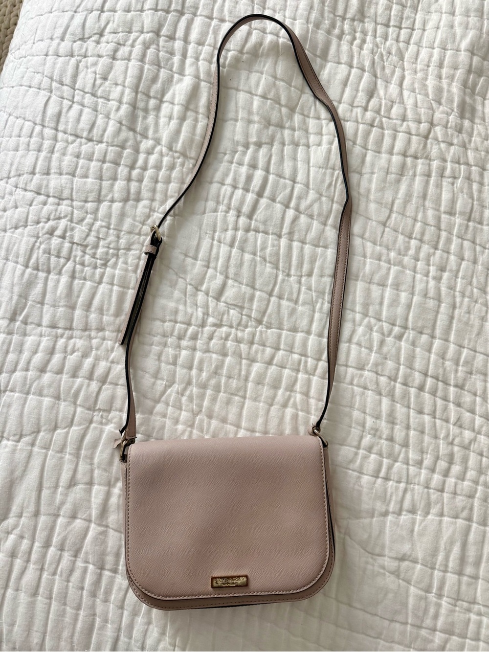 kate spade Blush Pink Leather Crossbody Bag